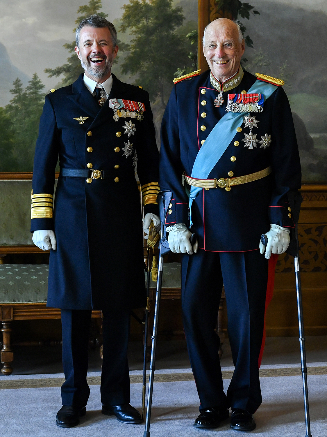 Государственный визит Короля и Королевы Дании в Норвегию. День 1. ОБНОВЛЯЕТСЯ 